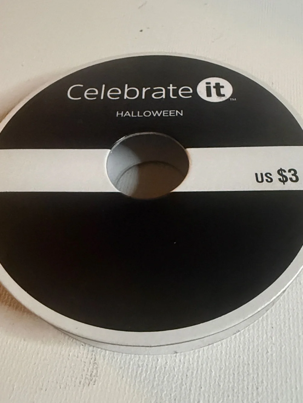 Celebrate It Orange Halloween Party Ribbon